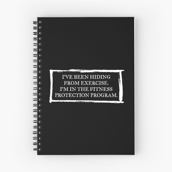 Item preview, Hiding From Exercise In Fitness Protection Prog designed and sold by SassyYetClassy.