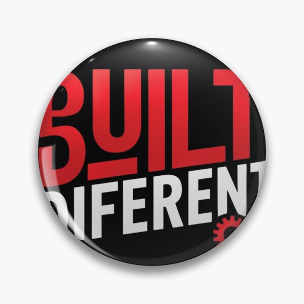 Item preview, Built Different Bold Statement Quote | Motivational Typography Design designed and sold by Pavero.