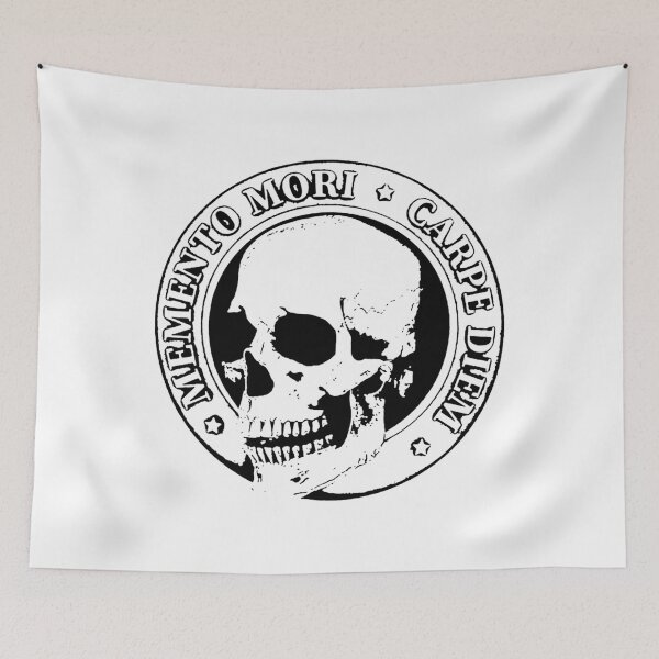 Item preview, Memento Mori Carpe Diem Skull designed and sold by gavcwglts66.