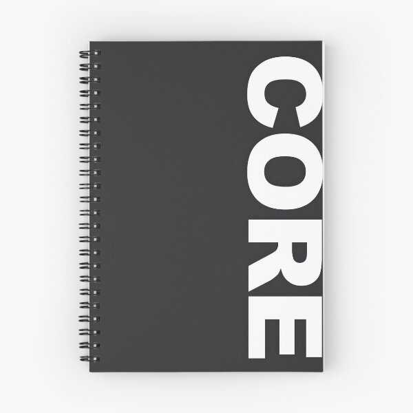 Item preview, CORE — White Minimal Bold Type Statement designed and sold by WORDPAUSE.