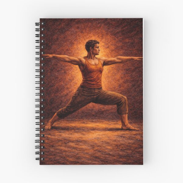 Item preview, Warrior II yoga pose designed and sold by chihuahuashower.