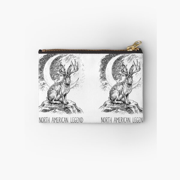Item preview, Legend of the Antlered Hare - Jackalope Cryptid Creature designed and sold by bapupa.