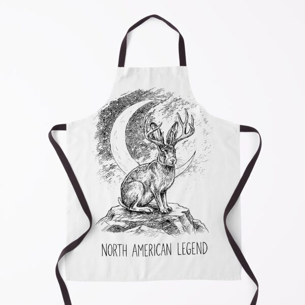 Item preview, Legend of the Antlered Hare - Jackalope Cryptid Creature designed and sold by bapupa.