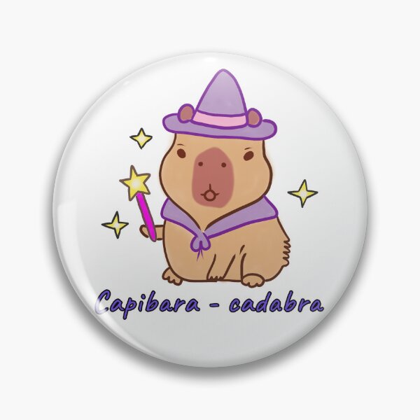 Item preview, Capibara magician  designed and sold by jdesignforyou.