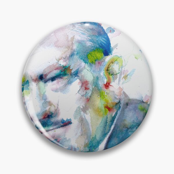 Item preview,  John Steinbeck - Watercolor Portrait .2 designed and sold by Eleanorramroka.