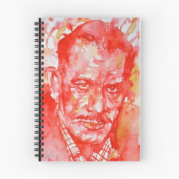 Item preview, John Steinbeck - Watercolor Portrait .1 designed and sold by Rajesh Sayed.