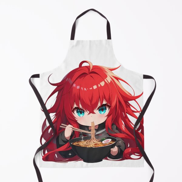 Item preview, Rias Gremory Dxd Chibi Ramen With Red Hair designed and sold by mildaclairmo.