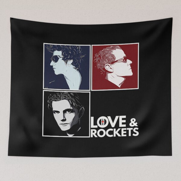 Item preview, Love  Rockets Band Portrait  designed and sold by Just-ClickIt.