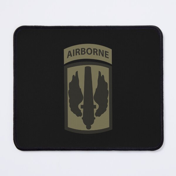 Item preview, Army - SSI - 18th Field Artillery Brigade w Airborne Tab - Subdued X 300 designed and sold by Military Insignia Products.