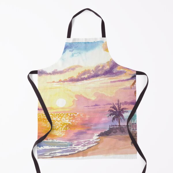 Item preview, Chill Sunset Over Barbados West Indies Beach Scene designed and sold by artshop77.