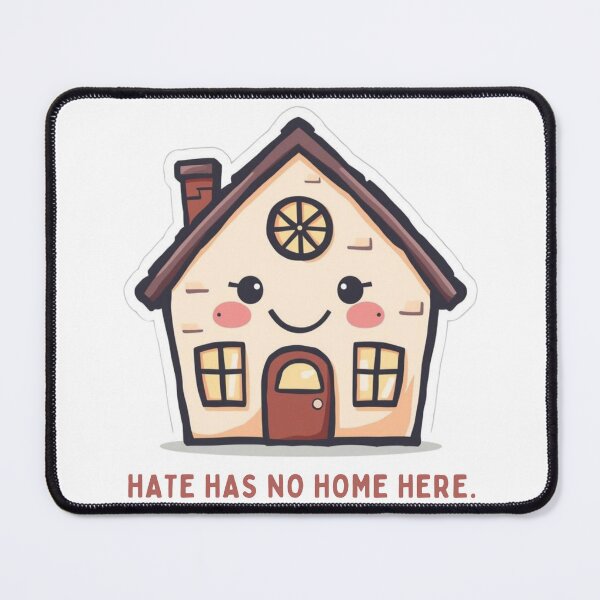 Item preview, Hate Has No Home, Equality Shirt, Stop Racism, Cartoon Style designed and sold by sz0g0.