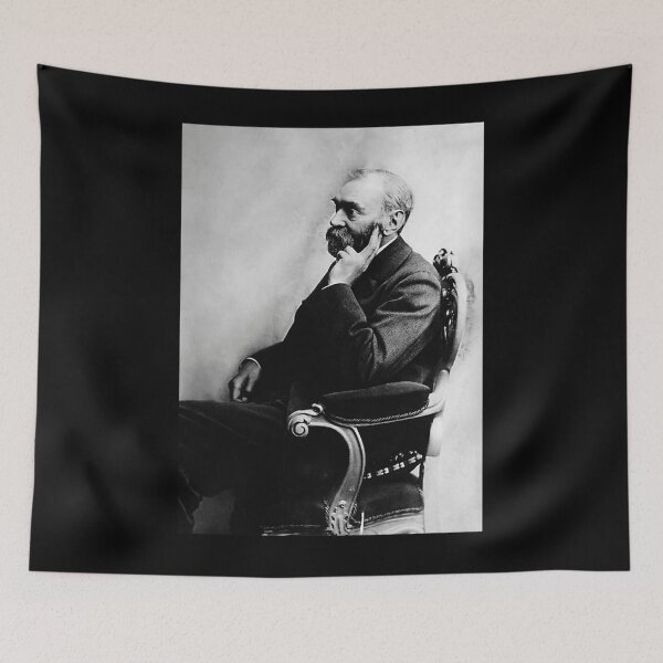 Item preview, Alfred Nobel Portrait designed and sold by Eleanorramroka.