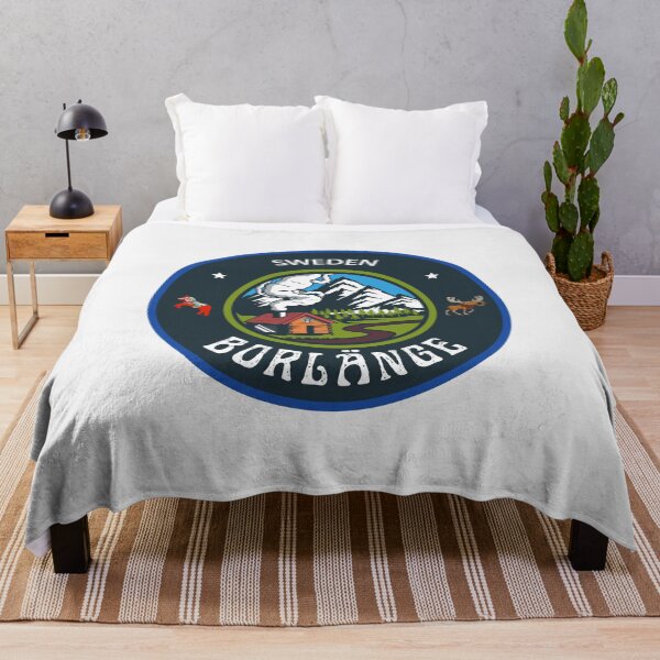 Item preview, Borlänge Sweden Emblem | Scandinavian Travel Badge Design designed and sold by World Designs.