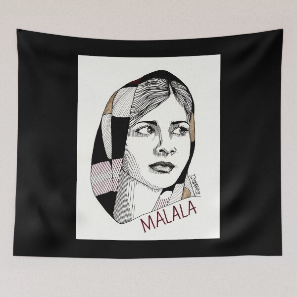 Item preview, Malala Yousafzai designed and sold by Rajesh Sayed.