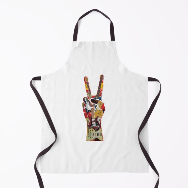 Item preview, Peace rock hand with electric guitars designed and sold by StormArte.