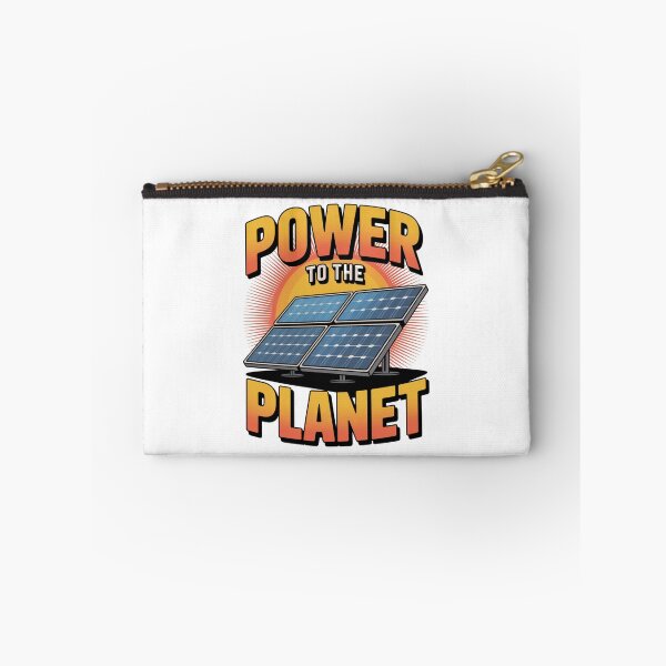Item preview, Power To The Planet Solar Panels Retro designed and sold by proearth2022.