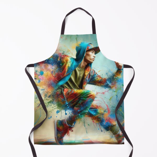 Item preview, Colorful street dancer in motion designed and sold by paulrommer.