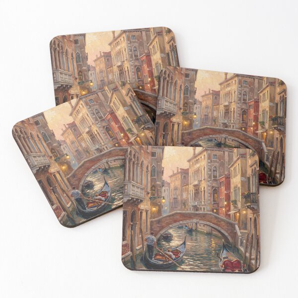 Item preview, Romantic Venice Canal - Italian Cityscape designed and sold by Japko-Design-Studio.