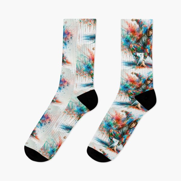 Item preview, Colorful street dancer in motion designed and sold by paulrommer.