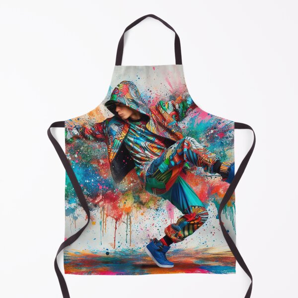 Item preview, Colorful street dancer in motion designed and sold by paulrommer.