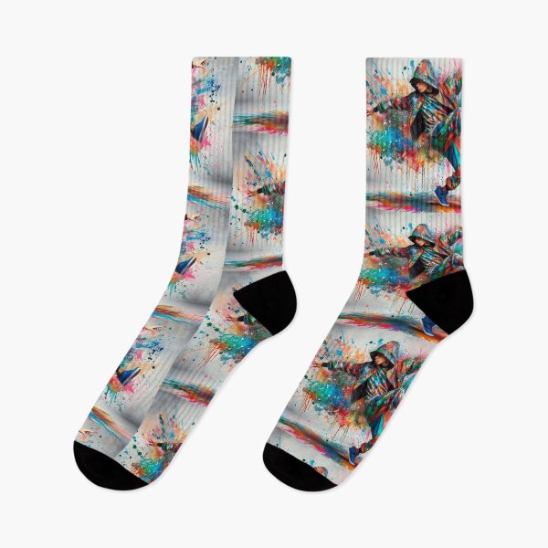Item preview, Colorful street dancer in motion designed and sold by paulrommer.