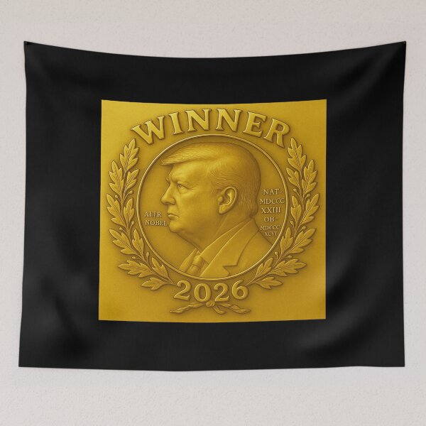 Item preview,  Donald Trump Nobel Peace Prize 2026 designed and sold by Rajesh Sayed.