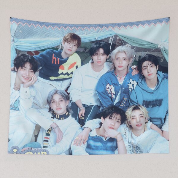 Item preview, Stray Kids Stay with your wings poster you make stray kids stay bang chan lee know changbin hyunjin han felix seungmin IN kpop skz skzoo 5 star tour dominate designed and sold by Kpop-Noona.
