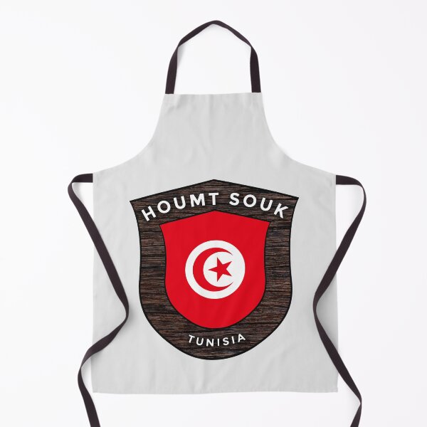 Item preview, Houmt Souk Tunisia | Flag Shield Travel Emblem designed and sold by World Designs.