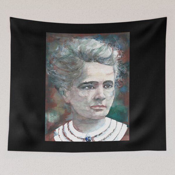 Item preview, Marie Curie - Watercolor Portrait.3 designed and sold by karmarobo8.