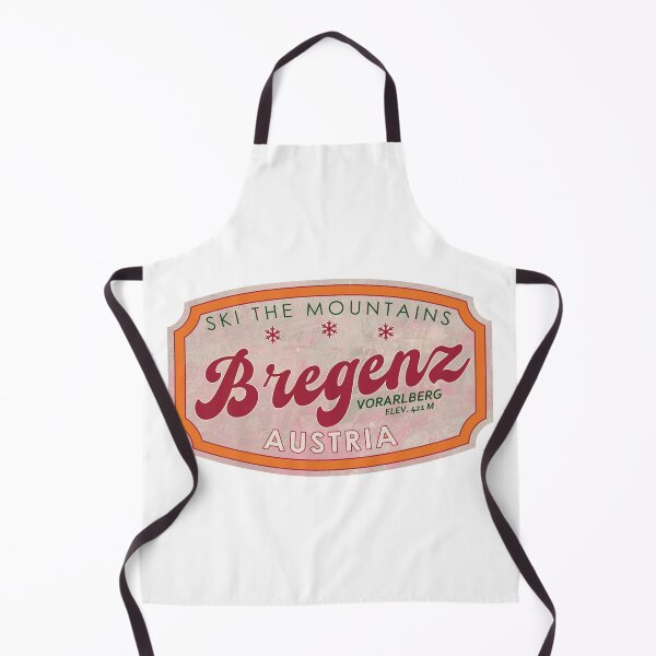 Item preview, Bregenz, Austria, Vorarlberg, Ski, textured skiing badge designed and sold by Wanderful-roads.