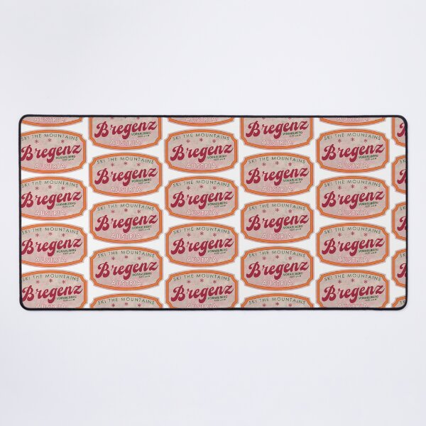 Item preview, Bregenz, Austria, Vorarlberg, Ski, textured skiing badge designed and sold by Wanderful-roads.