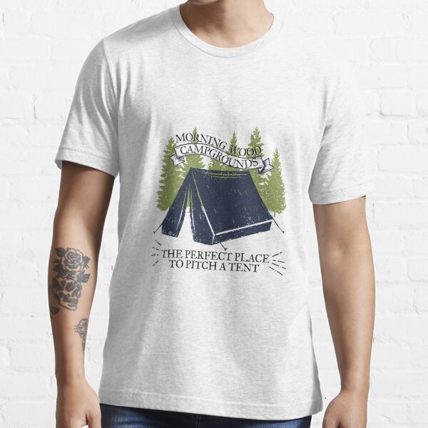 morning wood campground shirt