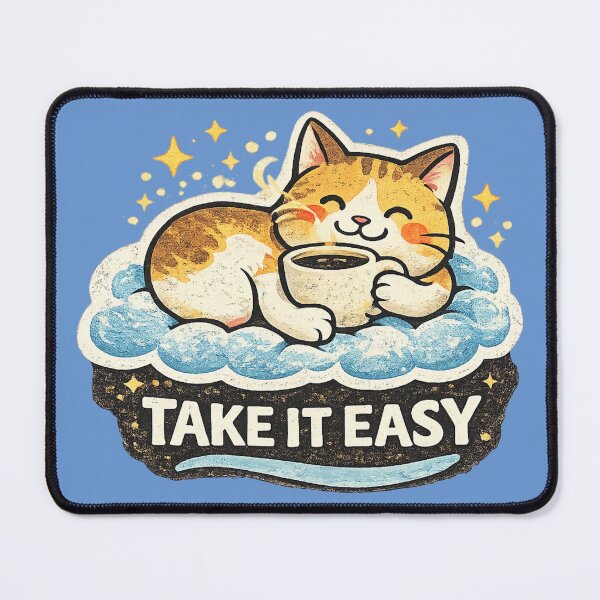 Item preview, Take it easy cat designed and sold by Karol Daniel Pazgier.