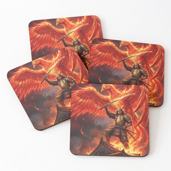 Item preview, Samurai of the Eternal Flame Phoenix designed and sold by Mori-no-Akari.