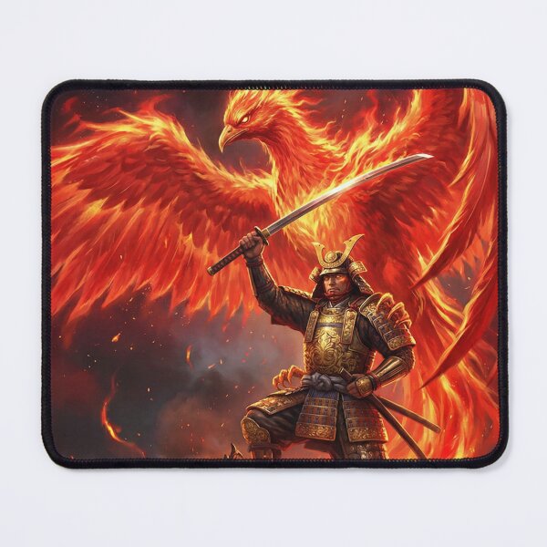 Item preview, Samurai of the Eternal Flame Phoenix designed and sold by Mori-no-Akari.