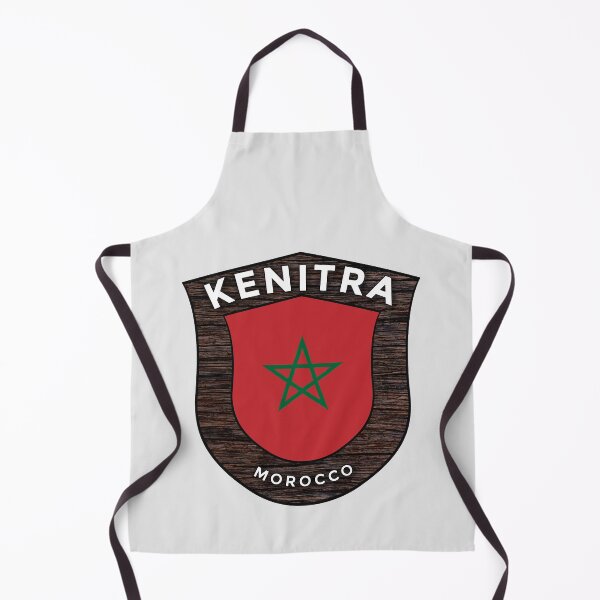 Item preview, Kenitra Morocco | Flag Shield Travel Emblem designed and sold by World Designs.