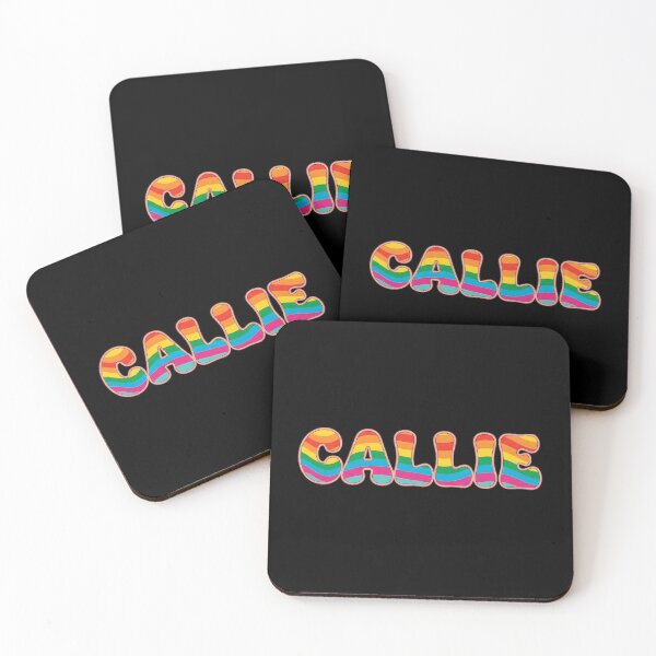 Item preview, ❤️ Callie Personalized Name Wavy Retro Shirt, Coffee Mug, Sticker Gift designed and sold by HelixPedia.