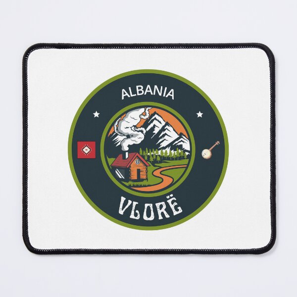 Item preview, Vlorë Albania | Green Travel Emblem designed and sold by World Designs.