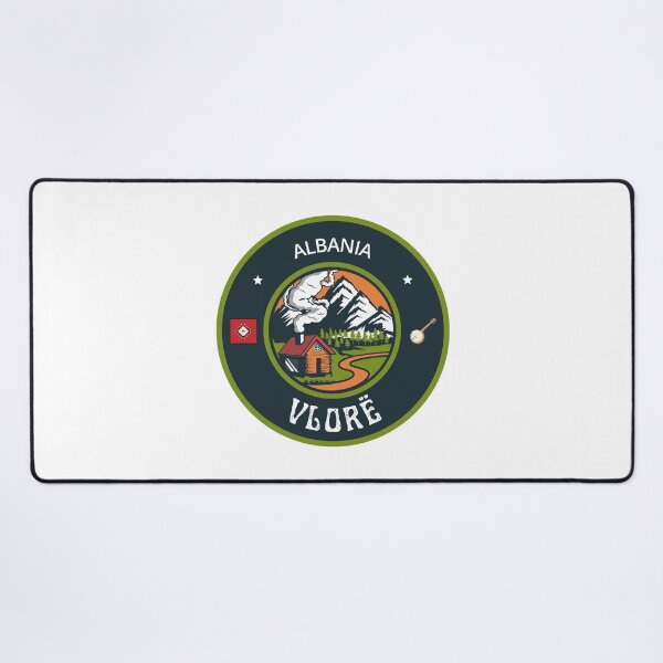 Item preview, Vlorë Albania | Green Travel Emblem designed and sold by World Designs.