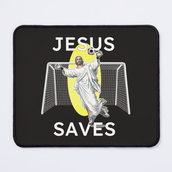 Item preview, Jesus Saves Football designed and sold by wamo17.