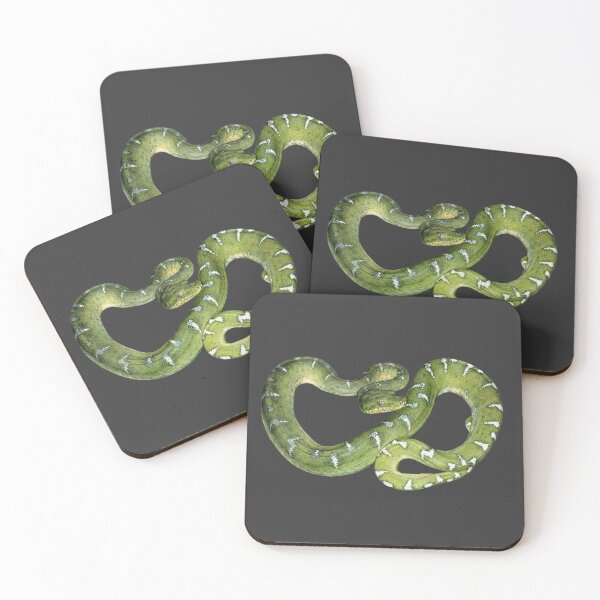 Item preview, The Jungle’s Lethal Gem: Emerald Tree Boa (Corallus caninus) designed and sold by FreiherrPK.