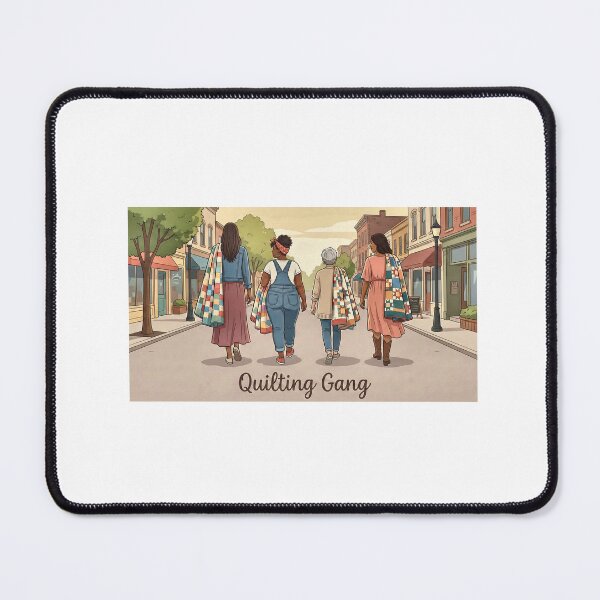 Item preview, Quilting Gang Walking Scene | Cinematic Squad Art designed and sold by Twenty2Creative.