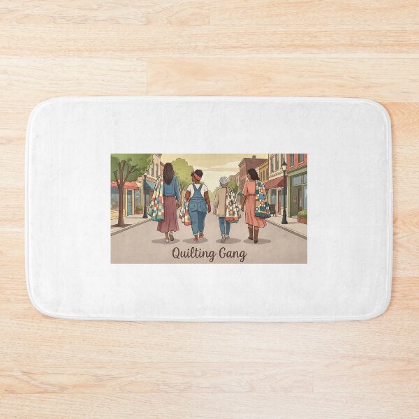 Item preview, Quilting Gang Walking Scene | Cinematic Squad Art designed and sold by Twenty2Creative.