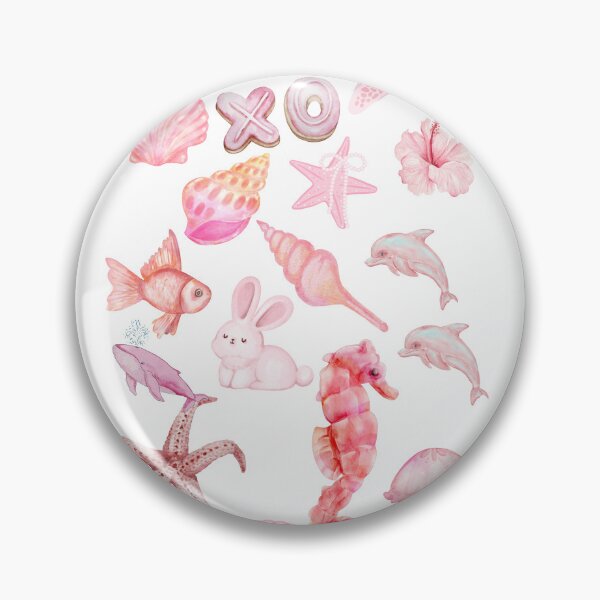 Item preview, pink beach vibes designed and sold by CraftChicArt.