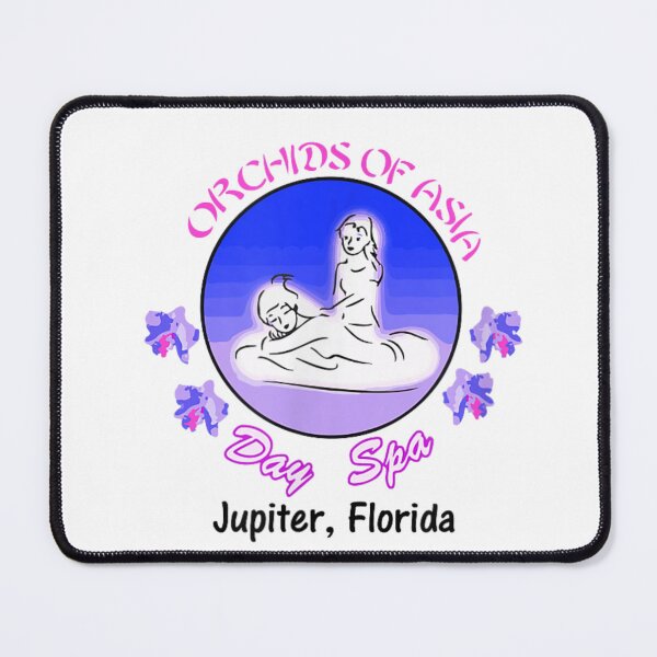 Item preview, Orchids Of Asia Day Spa Jupiter Florida Funny Parody Massage Logo designed and sold by WilliaMaler.