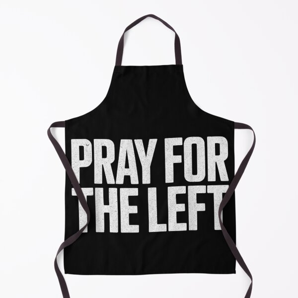 Item preview, Pray For The Left Patriotic Distressed White Bold Text Graphic Design designed and sold by WilliaMaler.