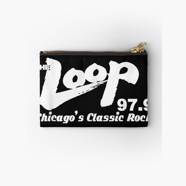 Item preview, The Loop 97.9 Chicago Classic Rock Radio Station Retro Vintage Logo designed and sold by WilliaMaler.
