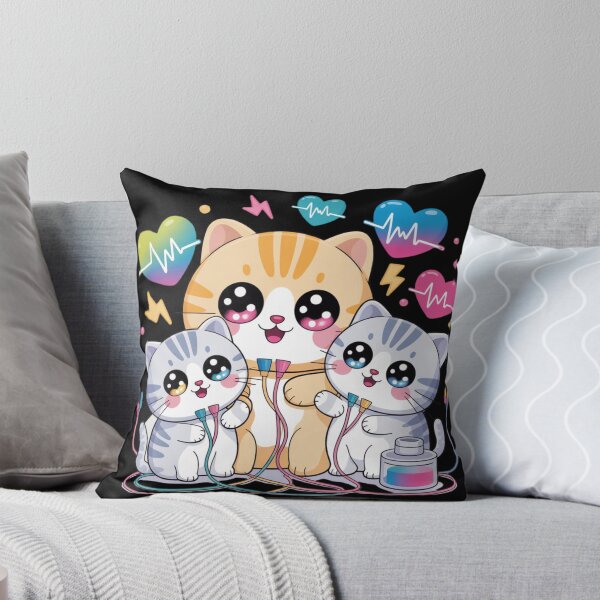 Item preview, Electrophysiology and kawaii cat designed and sold by DamioPolArt.