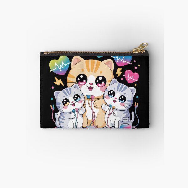 Item preview, Electrophysiology and kawaii cat designed and sold by DamioPolArt.
