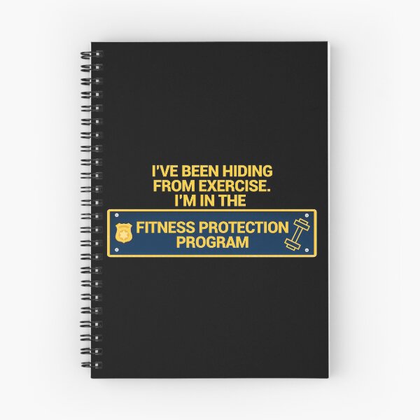 Item preview, Hiding From Exercise In Fitness Protection Prog designed and sold by SassyYetClassy.